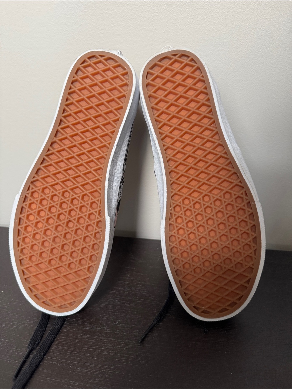 Vans Pink & Black Checkerboard Cheshire Cat Sneakers - Picture 4 of 9